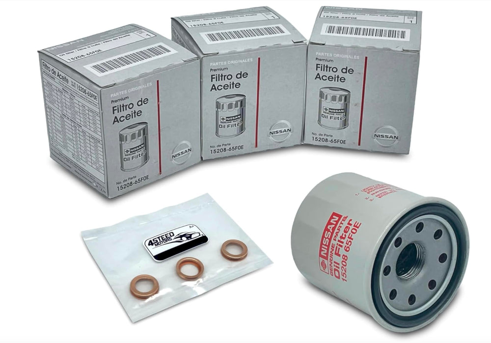 4STEED MOTORS 15208-65F0E oil filter close-up for efficient oil filtration