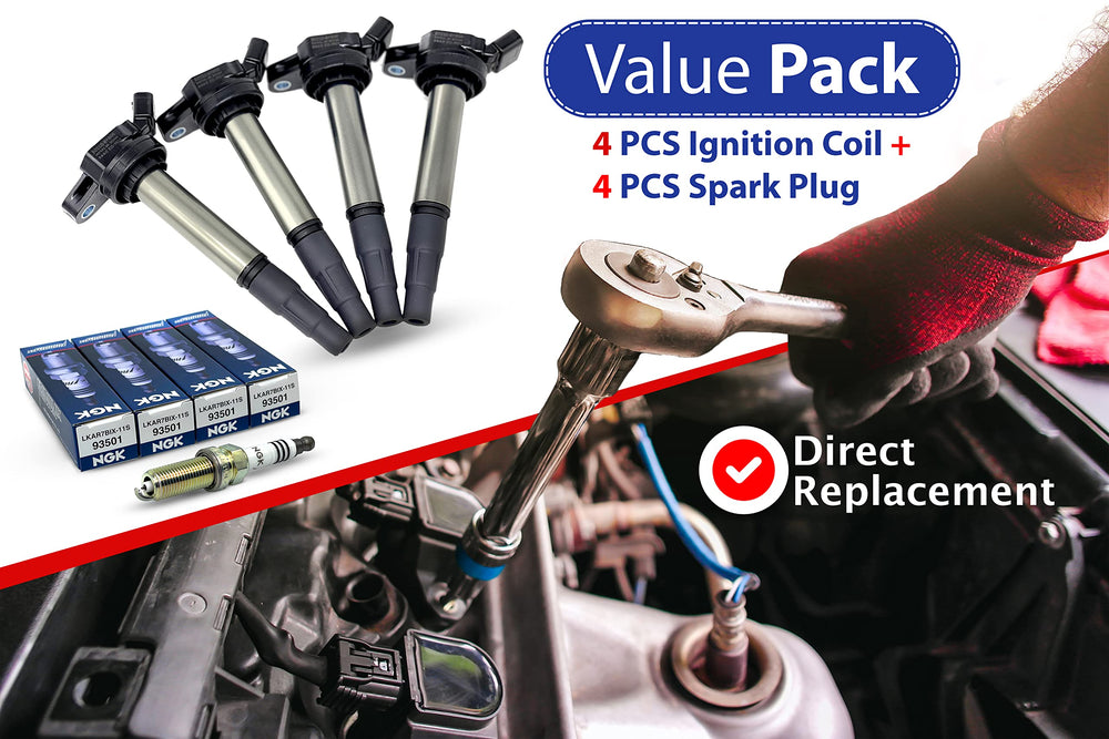 4STEED MOTORS ignition coil pack for Prius compatibility enhances engine stability