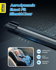5 PLUS three-step installation for tool-free mounting