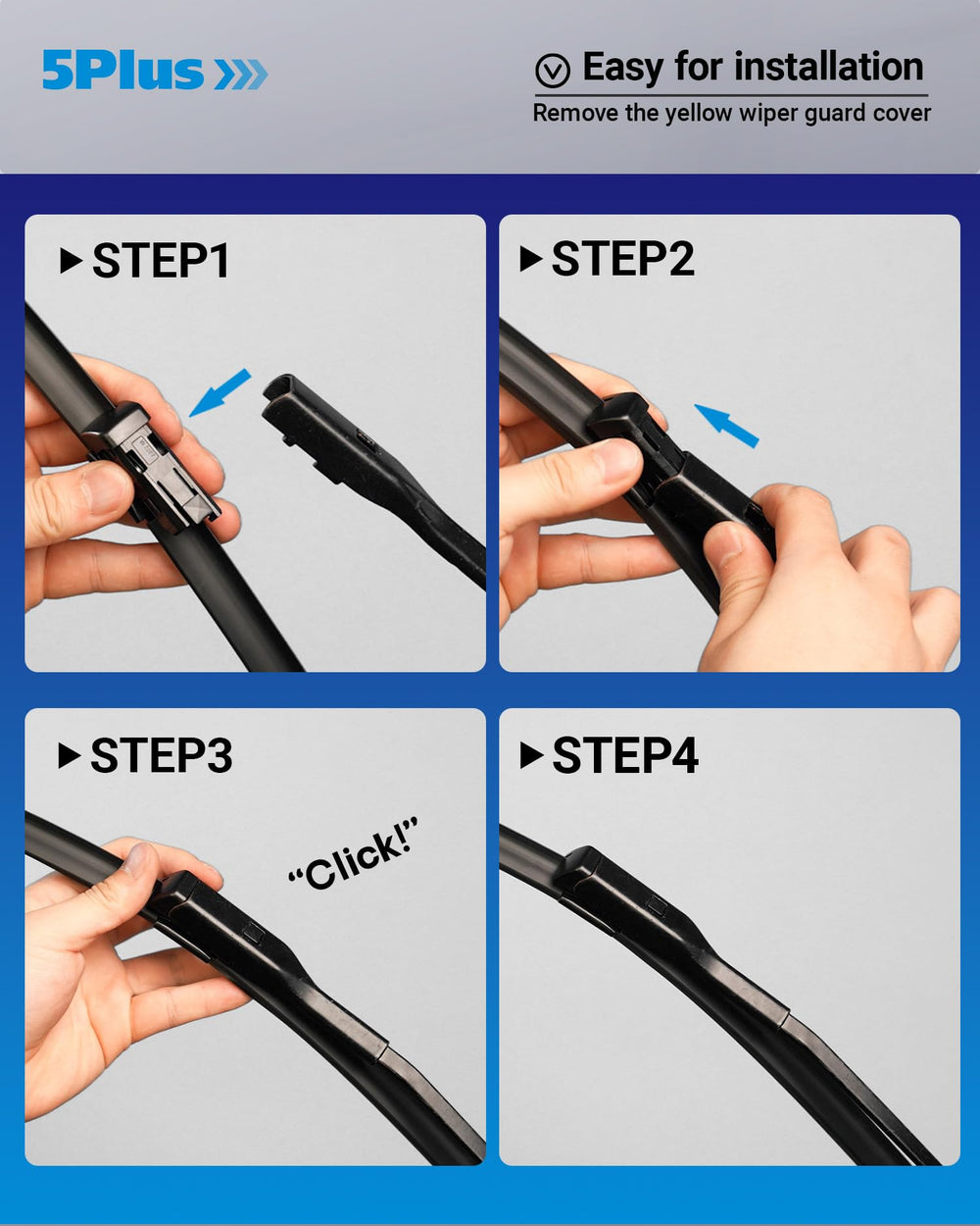 5 PLUS two-pack wiper blades for Ford Maverick ensures dependable daily use.