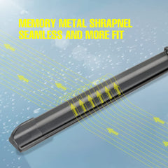 5 PLUS all-weather rubber and corrosion-resistant frame resist cracking for lasting performance