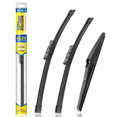 5 PLUS wiper blades 24in front view improves rain visibility for Mazda CX-5.