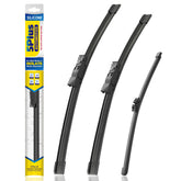 5 PLUS BMW X3 26in wiper blade, front view, enhances rainfall clarity