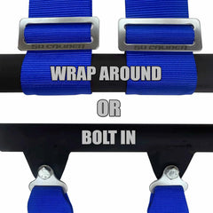 50 Caliber Racing easy installation with bolt or wrap‑around mounting