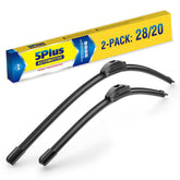 5 PLUS wiper blade for Toyota Sienna 2020 front view improves rain visibility