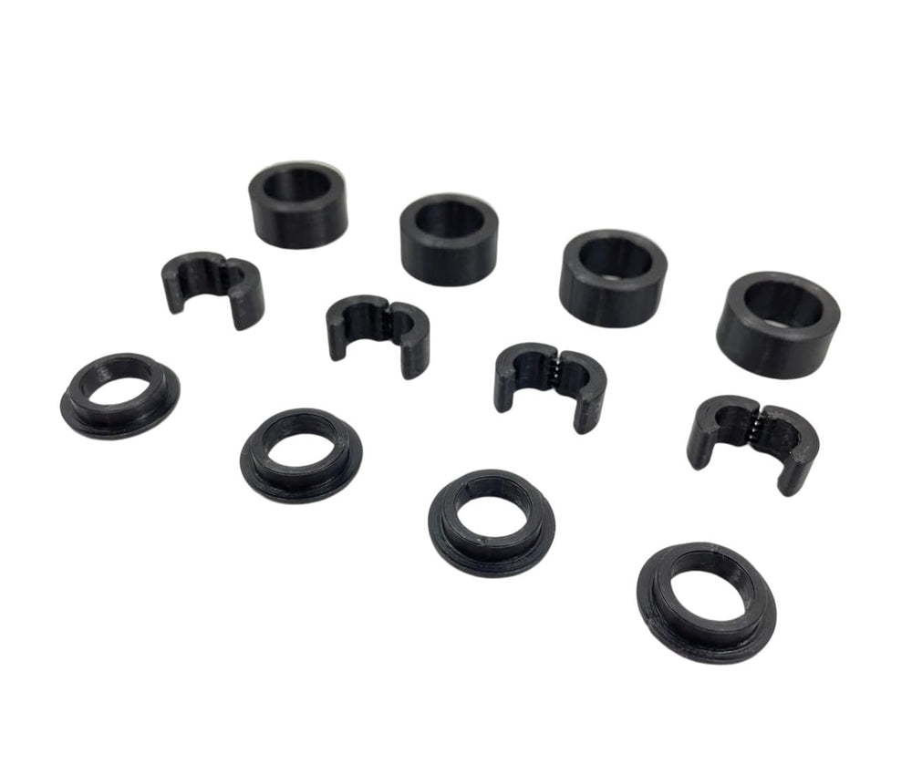615 South outer bushings included to complete TJ seat restoration.