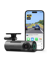 70mai M310 front view showing compact camera and lens, clear recording benefit