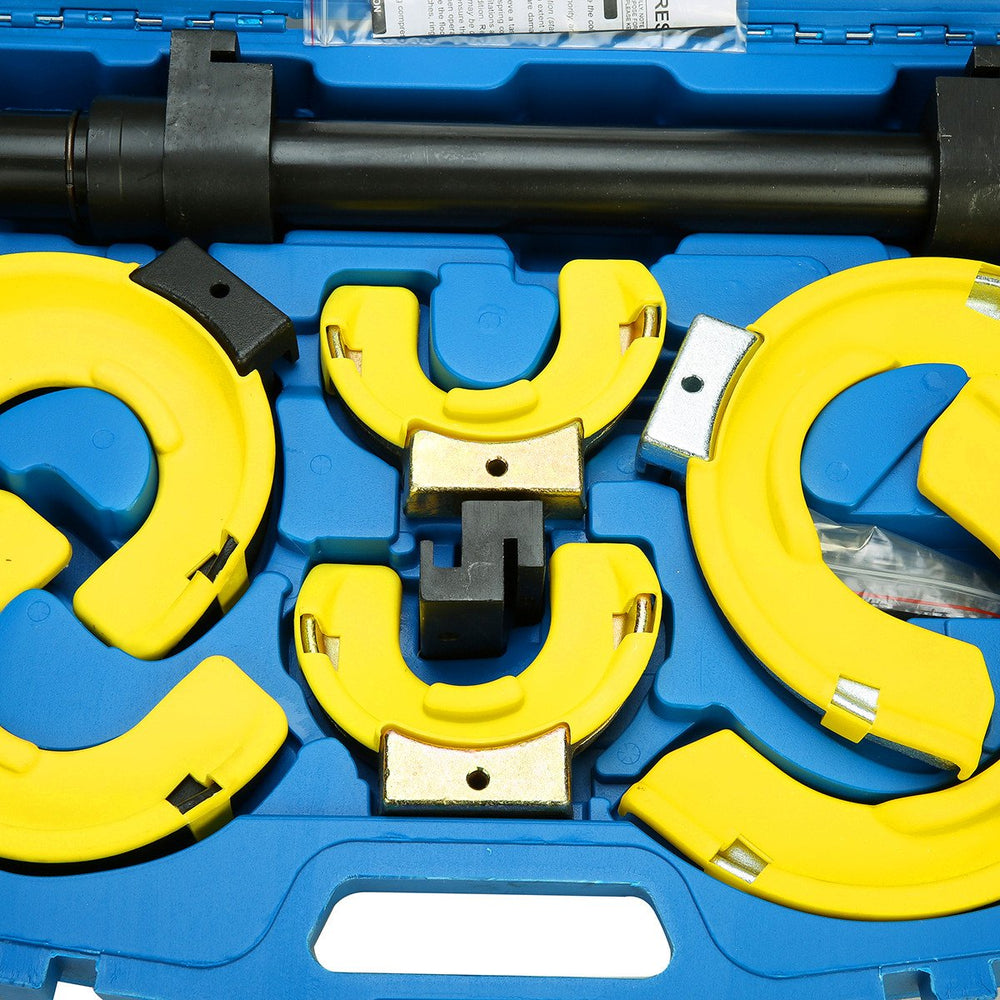 8MILELAKE Hand ratchet operation ensures safe, tool-controlled compression.