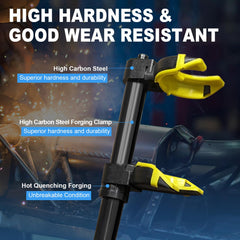 8MILELAKE Adjustment hook helps secure the spring during setup.