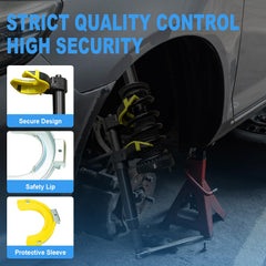 8MILELAKE Strut compressor rod enables precise, controlled spring compression.