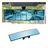 8sanlione car rearview mirror wide-angle clip-on enhances field of view for safer lane changes