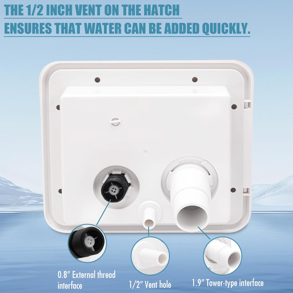 9TH SHOP durable plastic construction built for RV use