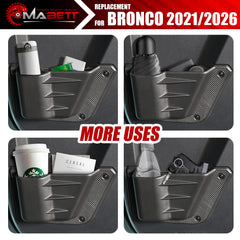 Mabett door pocket alignment aids secure placement