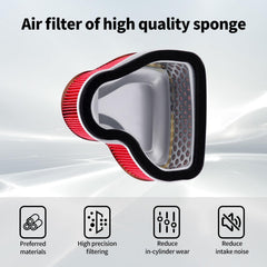 OuYi air filter ready-for-install image highlights a quick-fit design.