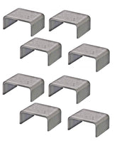 A.A Heavy Duty Weld-On 2x4 Stake Pocket front view for trailer mounting