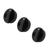 A ABIGAIL AC heater blower knob front view, durable replacement for Toyota Tacoma.