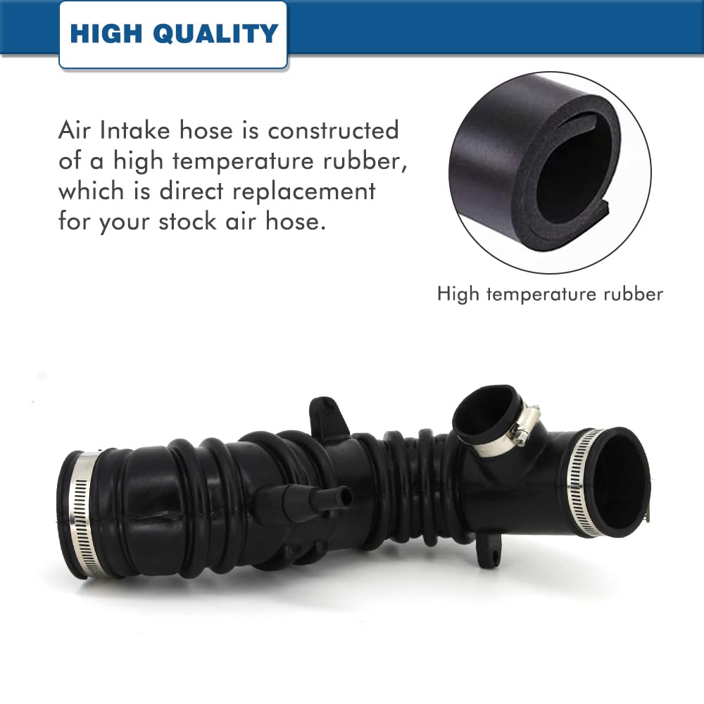 Exterior view of the ABIGAIL air intake hose