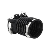 A ABIGAIL air intake hose on Honda Civic front view, durable rubber for longevity