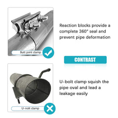 A ABIGAIL catalytic converter connection shown for versatile exhaust repairs
