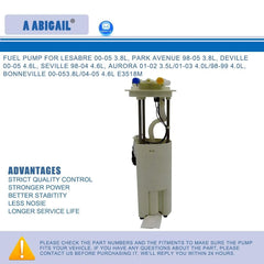A ABIGAIL A3518M fuel pump side view highlighting integrated components