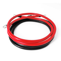 A ABIGAIL inverter-ready battery cable set for versatile power setups.
