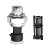 A ABIGAIL oil pressure sensor closeup showing durable construction for reliable readings.