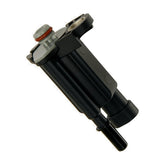 A ABIGAIL vapor canister purge valve front view demonstrating fit for GM trucks