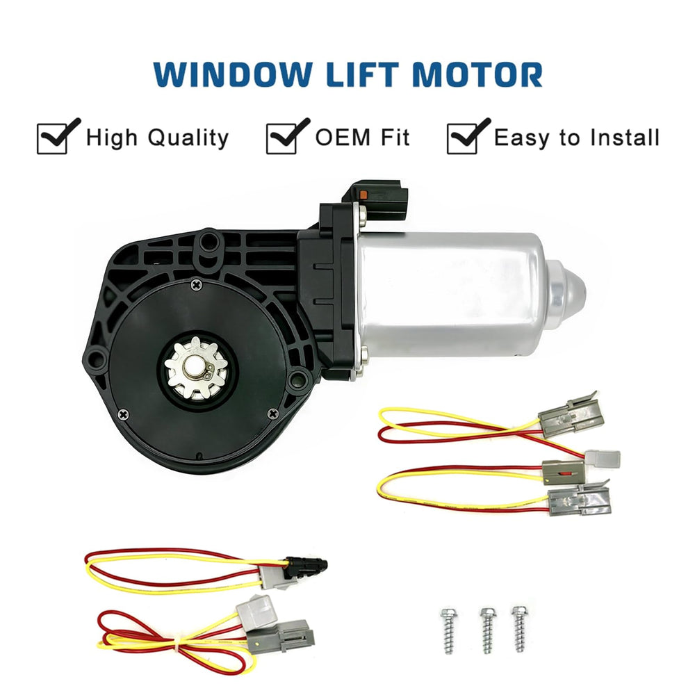 A ABIGAIL window lift motor closeup torque—stronger materials for longer life.