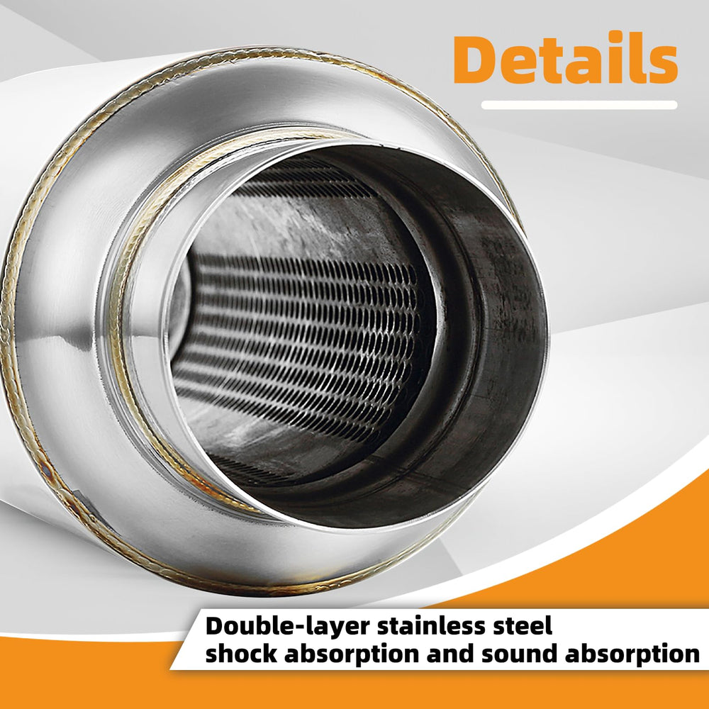 A-KARCK resonator with 11.5-inch length for flexible installation.