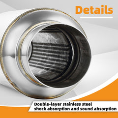 A-KARCK resonator with 11.5-inch length for flexible installation.