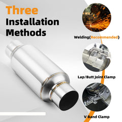 A-KARCK 2-pack provides versatile options for dual-exhaust setups.