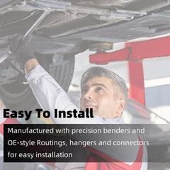 A-KARCK exhaust kit shows clamps included for easy installation.