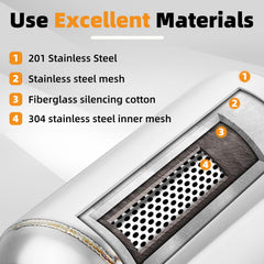 A-KARCK polished stainless steel resonator body showcases durability.