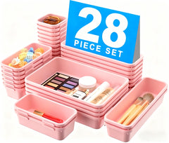 A-LuGei drawer organizer with 177-item capacity for clutter-free spaces.