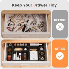 A-LuGei bathroom tidy organizer keeps toiletries neatly arranged and within reach.