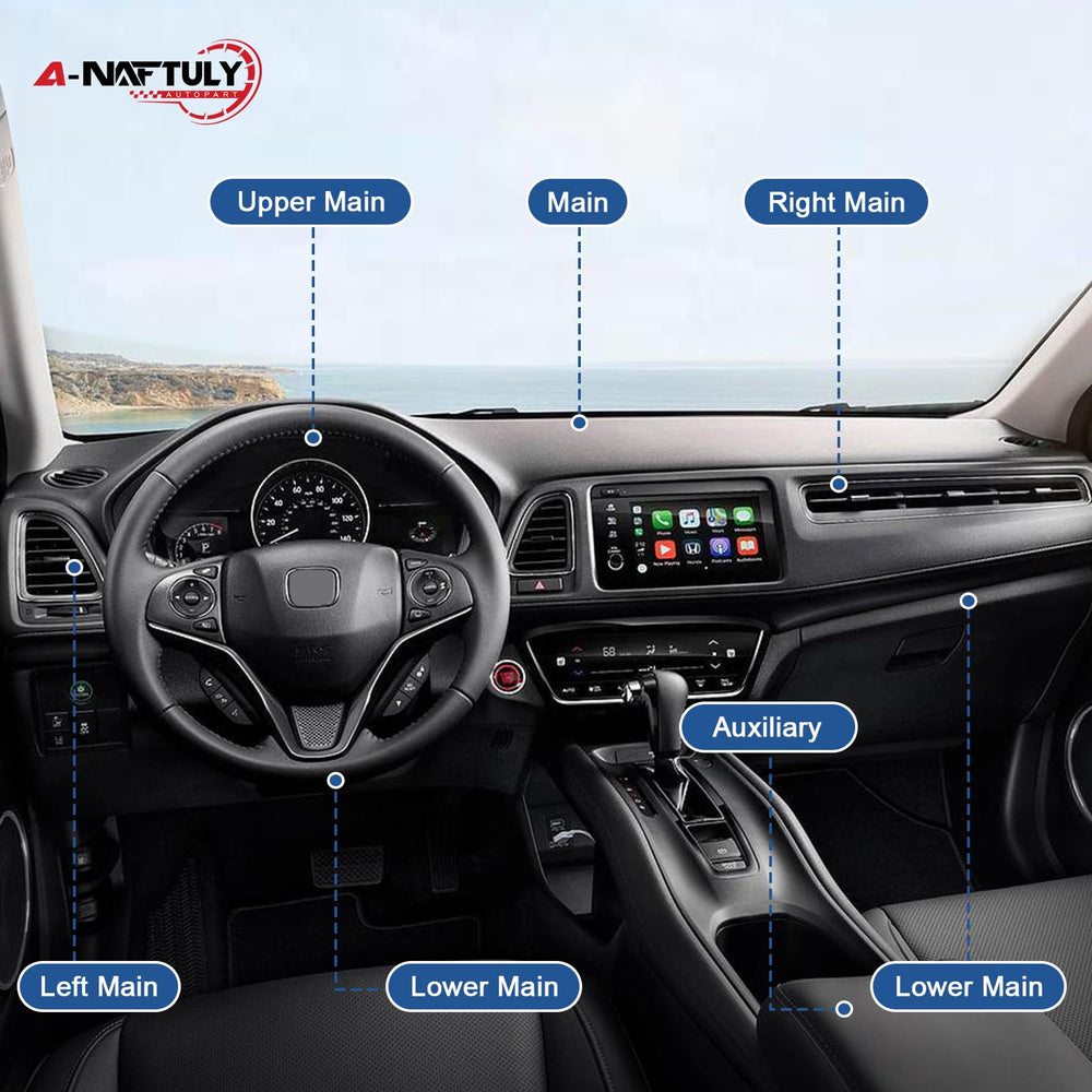 A-NAFTULY blend door actuator for Cadillac Escalade optimizes interior climate options.