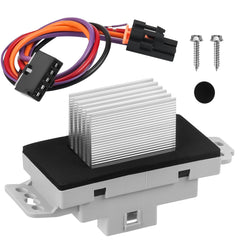 A-NAFTULY blower resistor kit with harness close-up shows rugged connector.