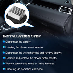 A-NAFTULY blower resistor module for Acura TSX offers durable wiring and fit.