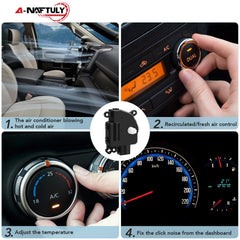 A-NAFTULY blend door assembly image shows OEM-like fit for Ford Escape.