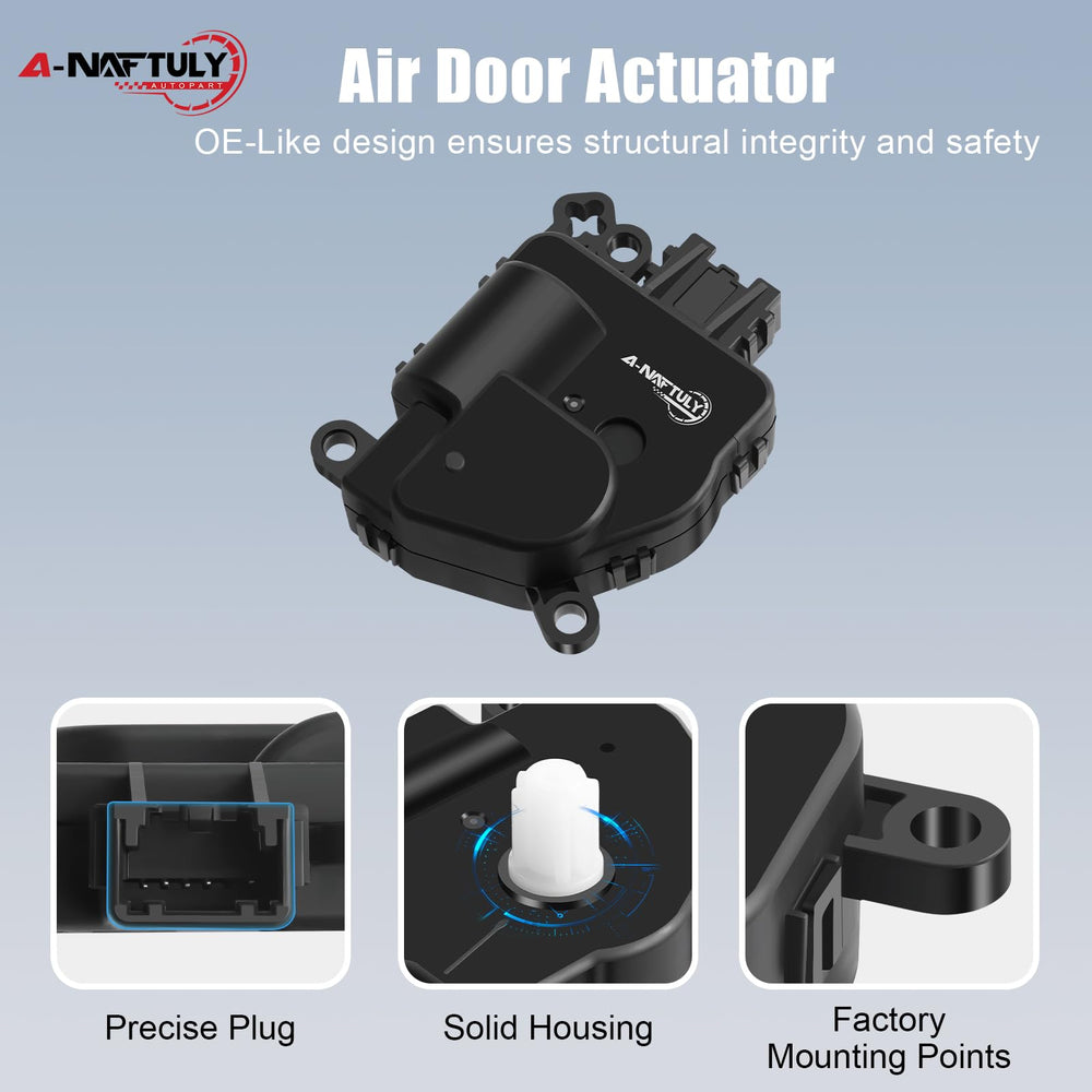 A-NAFTULY Tribute actuator photo emphasizes easy installation for DIY HVAC projects.