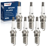 A-NAFTULY Iridium spark plugs 6-pack ready for installation and reliable ignition.