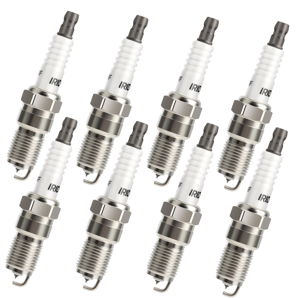 A-NAFTULY iridium spark plugs 8-pack ready for installation with reliable ignition potential