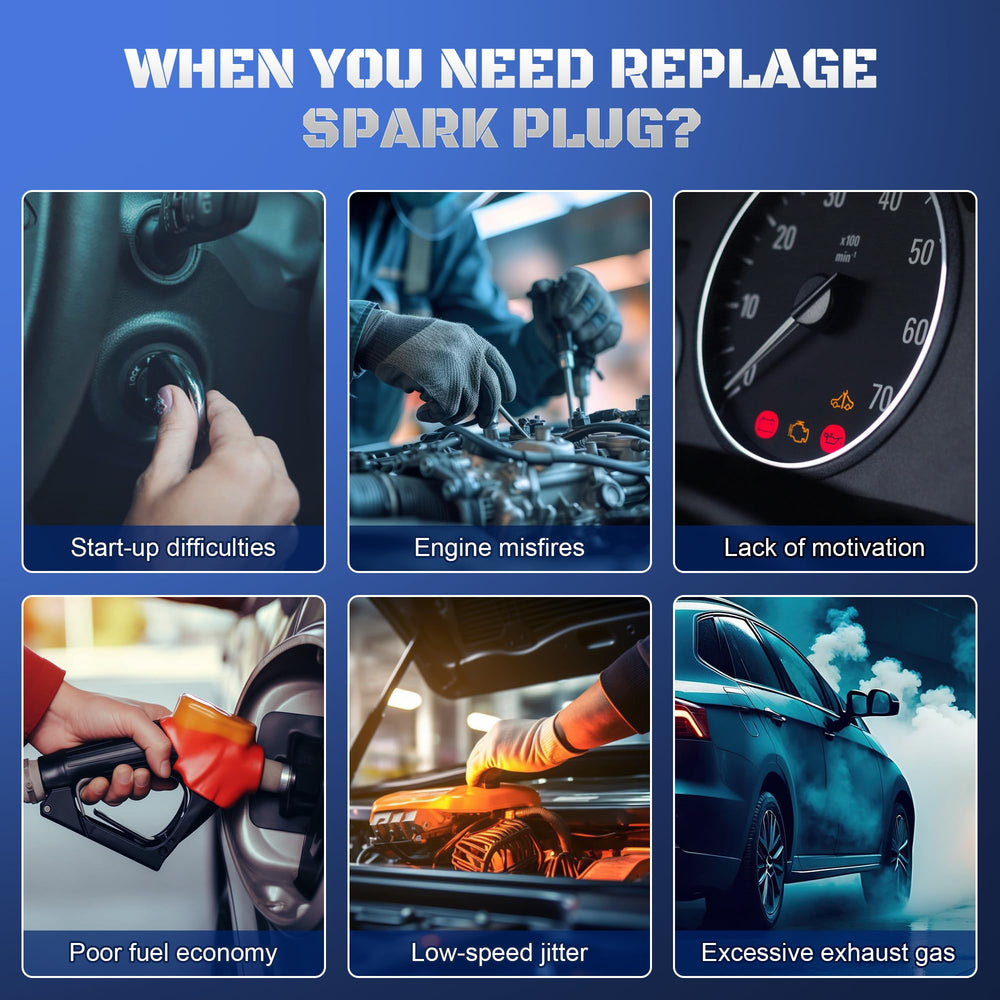 A-NAFTULY 91418 spark plugs hint at potential fuel-efficiency improvements.