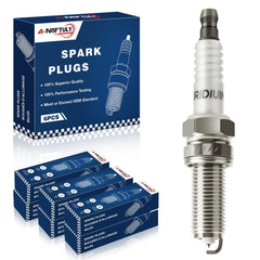 A-NAFTULY Iridium Spark Plugs center-wire detail showing fine iridium tip