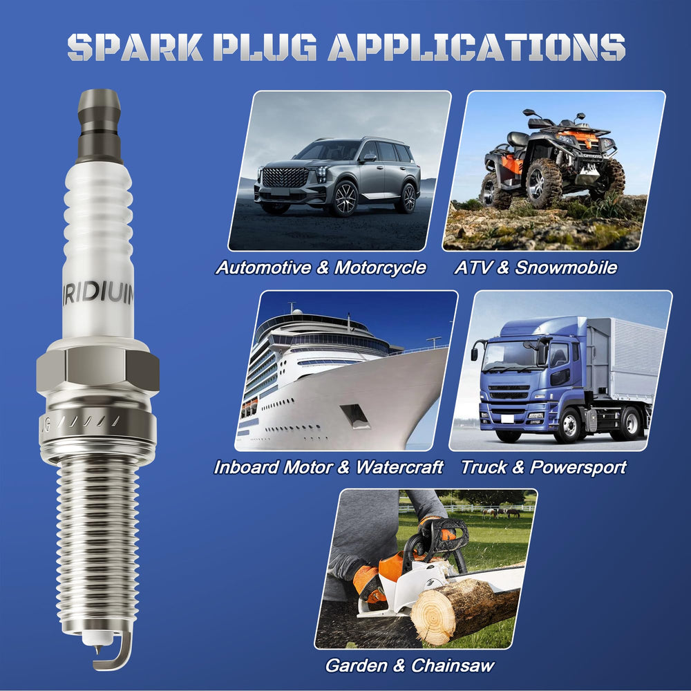 A-NAFTULY Iridium Spark Plugs for Chrysler Town & Country 3.6L, durable design