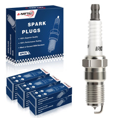 A-NAFTULY Iridium spark plugs quality assurance tag on packaging.