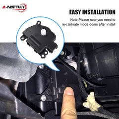 A-NAFTULY OE-style 604970 actuator with eco-friendly ABS housing.