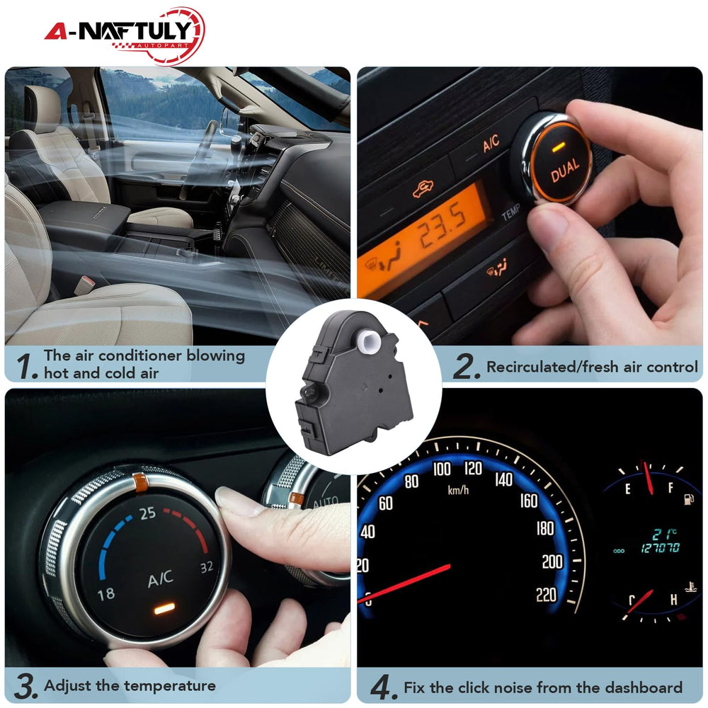 A-NAFTULY replacement packaging highlighting OE-style fit and 18-month warranty.