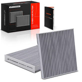 A-Premium 2-pack cabin air filter front view, ready for installation, boosts cabin air quality.