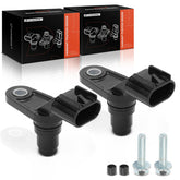 A-Premium 2pc engine camshaft position sensor pack ready for quick installation.